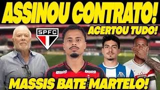DOMING&Atilde;O EXPLOSIVO! CONTRATO ASSINADO! S&Atilde;O PAULO TOMA DECIS&Atilde;O FINAL POR REFOR&Ccedil;O NO MERCADO DA BOLA