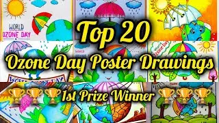 World Ozone Day Easy Drawing Ideas/Ozone Day Poster/Ozone Day Poster Drawing/Ozone Day Best Drawings