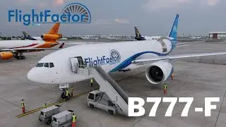 * First Flight* Flight Factor B777 Freighter | KMIA - KCLT | X-Plane 12