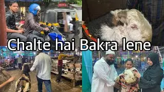 Chalte hai Bakra lene | Mira Road Bakra Mandi Vlog| Glam Up Girls |