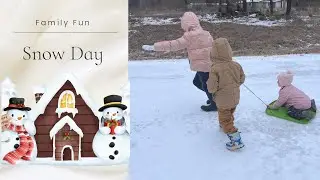 Texas Snow Day 2026 ❄️ Family Fun, Yard Adventures & Chickens
