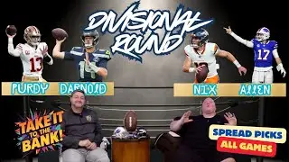NFL DIVISIONAL WEEKEND Picks (ALL 4 GAMES) You Can TAKE TO THE BANK!