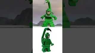 LEGO Marvel comparison | Doctor Octopus | Scorpion | Lizard | Rhino #legomarvel #legospiderman #mcu