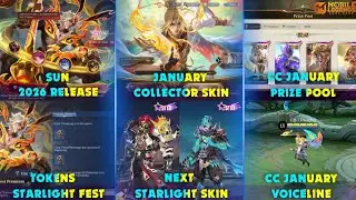 XAVIER CC JAN 2026 | SUN ASL 2026 RELEASE | TERIZLA & HAYABUSA STARLIGHT |MLBB NEW EVENT UPDATE 2026
