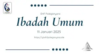 Ibadah Umum EHF Poleganyara 11 Januari 2026