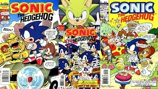Реакция на обзоры комиксов Archie Sonic, выпуски 17, 18 и 19.