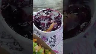DELICIOUS!  Blueberry Cobbler - Lovebirds Almost Famous Chicken - Lakeland, Florida #shorts