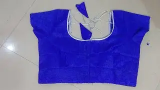 Easy way to stitch 4 tucks blouse 🥰 || blouse stitching Idea || #fashion #blouse 