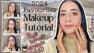 2024 Favourites🤩 || Shinydays Makeup Tutorial || Step by step || Nude glam makeup #valentine ❤️