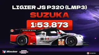 iRacing | Ligier JS P320 - Suzuka GP - FTSCC - 2025 S3 Week 12 | Hotlap