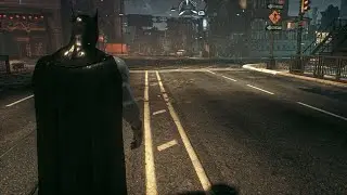 BATMAN: ARKHAM KNIGHT 4K HDR Free Roam Gameplay | PS5
