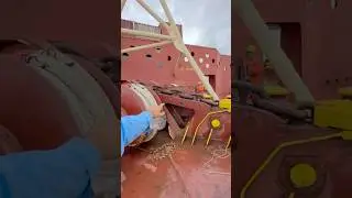 Ship ke anchor ⚓️ ko wapas kaise uthaya jaata hai 😱🤔🚢 #ship #anchor #travel #automobile #viral