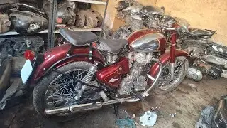  Electra 350 converted in Kabir Singh style with special paint job