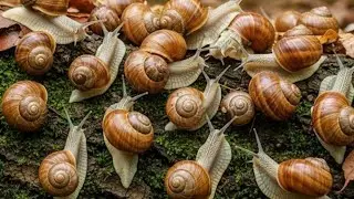 A Walk with the Snail! The Slowpoke That's So Cute (Colony) 