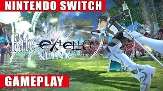 Fate/Extella Link Nintendo Switch Gameplay