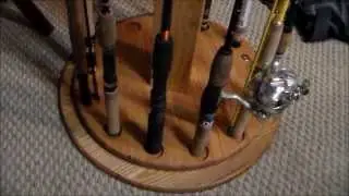 Rotating Fishing Rod Holder