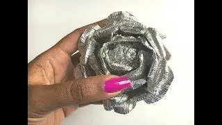DIY - Comment réaliser une rose en aluminium ?