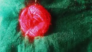 Hand Embroidery Gulab Ka Phool | Easy Rose Embroidery Design for Beginners