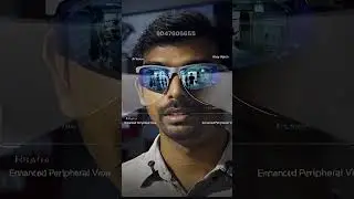கஸ்டமைஸ் செய்யப்பட்ட ஸ்போர்ட்ஸ் சன் கிளாஸ் #lensandvision #glass #coimbatore