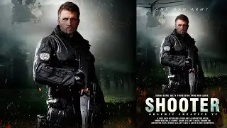 War Movie Poster Design | War movie poster editing | Photoshop CC 2018