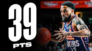 Дебют Брайса Коттона в Adelaide 36ers (полные моменты)