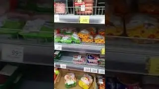 The price of chicken meat in the store.  city ​​of Moscow Russia. #shorts