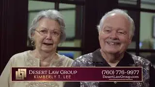 Robert and Jody Dickenson | Desert Law Group | Testimonial