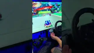 Sonic Team Racing PS5 с гоночным рулем