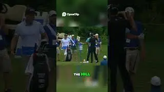 Epic First Golf Shot  Incredible Spin & Close Call! #golf #golfaddict #golfchampion