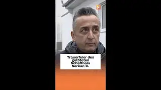 Trauerfeier des brutal ermordeten Schaffners Serkan C.
