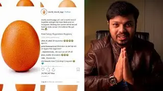#EGG - The Instagram EGG | World Record Egg (Sudh Hindi me)