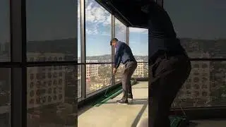 Office day #putting #office #golf #shortvideos