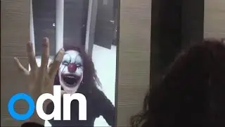 Cinema goers left shocked by amazing scary prank