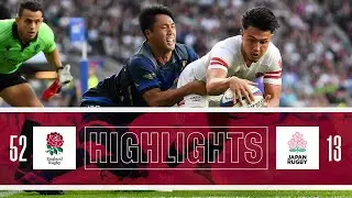 Highlights | England v Japan at Twickenham