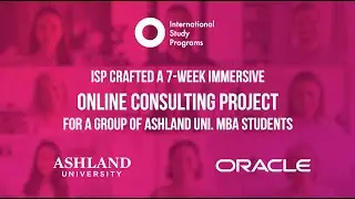 Fall 2020 1 Year International MBA Virtual Study Tour Online Consulting Project Q&A