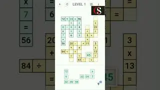 Cross maths Level 1| #maths #puzzle #sudoku