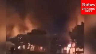 Hundreds Of Iranians Gather In The Streets In Tabriz Amid Anti-Regime Protests