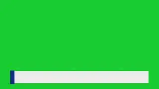 Simple Lower Third Footer Name for News   Green Screen