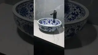 Table top wash basin 16 x 16 x 6 inch | buy now link in the description #basic #washbasins #bathroom