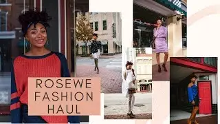 HAUL: Rosewe Fall Fashion