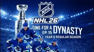 Vancouver Canucks Franchise Mode-Time For A Dynasty 