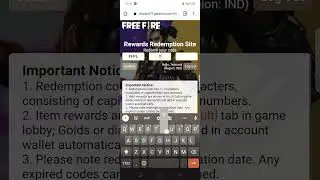 Free Fire Redeem Code Today | FFPL Tournament | 23 December 2021