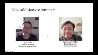 2021 Physics Department Welcome