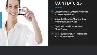 CI Badge Card Printing Software
