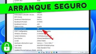 ✅ C&oacute;mo VERIFICAR EL ESTADO de ARRANQUE SEGURO en Windows 10 y Windows 11
