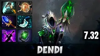 DENDI Rubick MID LANE Gameplay | Dota 2 Full Game