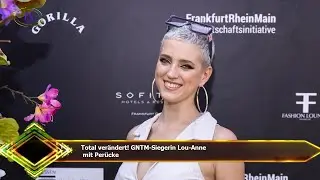 Total ver&auml;ndert! GNTM-Siegerin Lou-Anne  mit Per&uuml;cke