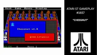 Chessnut (Atari ST / Gameplay #1657)