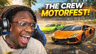 I PLAYED THE CREW MOTORFEST FOR THE FIRST TIME & THIS IS HOW IT WENT! #thecrewmotorfest #racinggames