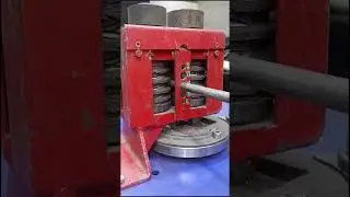 The Satisfying Process of Scroll Metal Bending #manufacturing #metalwork